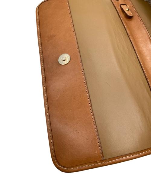 CELINE（セリーヌ）CELINE (セリーヌ) マカダム柄ショルダーバッグ ブラウンの古着・服飾アイテム