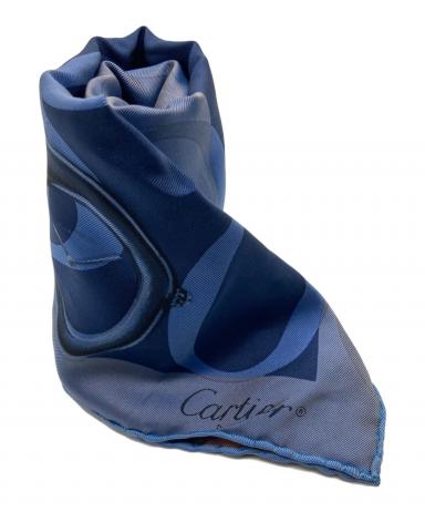 中古・古着通販】Cartier (カルティエ) 時計柄シルクスカーフ