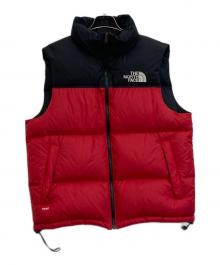 THE NORTH FACE（ザ ノース フェイス）の古着「RETRO NUPTSE VEST」｜レッド×ブラック