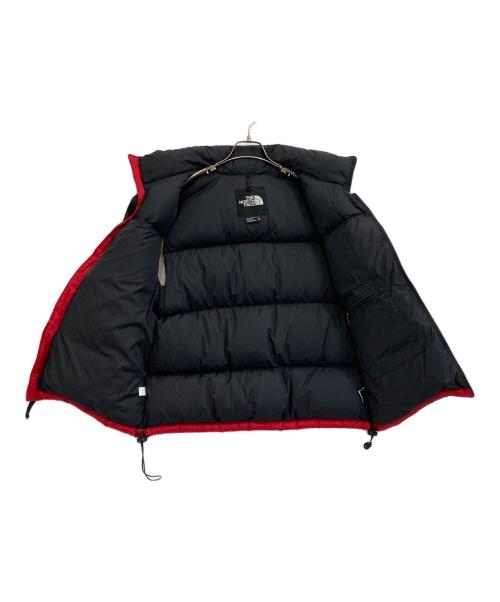 THE NORTH FACE（ザ ノース フェイス）THE NORTH FACE (ザ ノース フェイス) RETRO NUPTSE VEST レッド×ブラック サイズ:Mの古着・服飾アイテム
