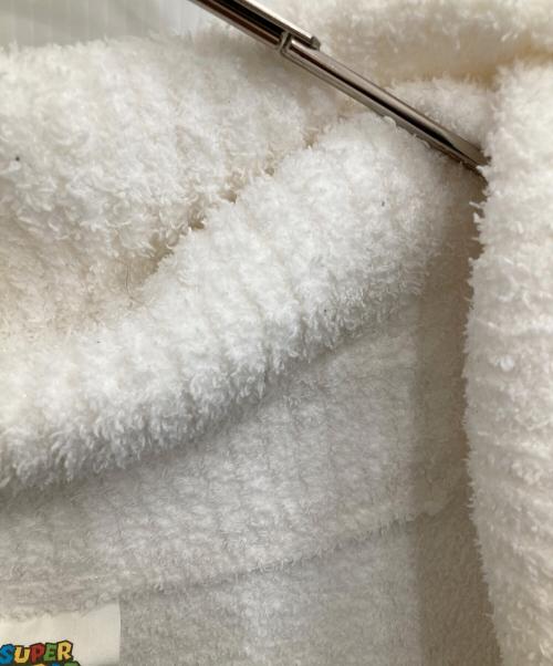 gelato pique（ジェラートピケ）gelato pique (ジェラートピケ) supermario ベビモコジャガードショールカーディガン ホワイト サイズ:M-Lの古着・服飾アイテム