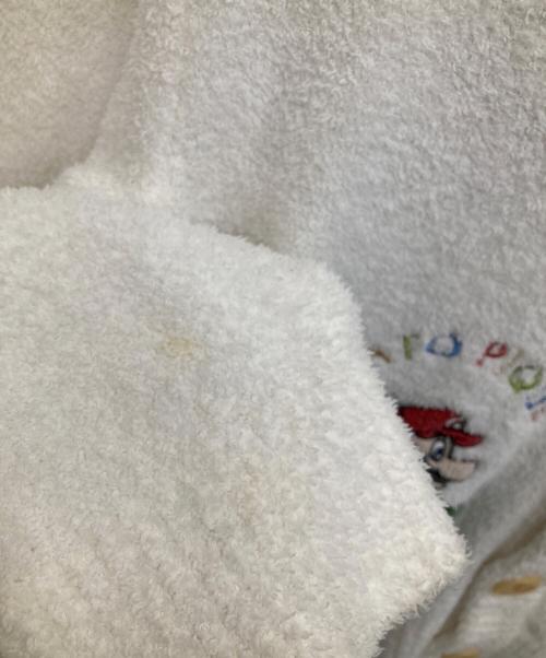 gelato pique（ジェラートピケ）gelato pique (ジェラートピケ) supermario ベビモコジャガードショールカーディガン ホワイト サイズ:M-Lの古着・服飾アイテム