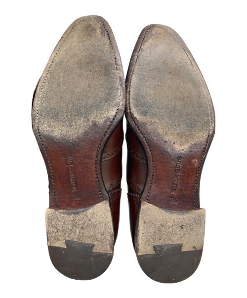 SHETLAND FOX（シェットランドフォックス）SHETLAND FOX (シェットランドフォックス) ドレスシューズ ブラウン サイズ:7 1/2の古着・服飾アイテム