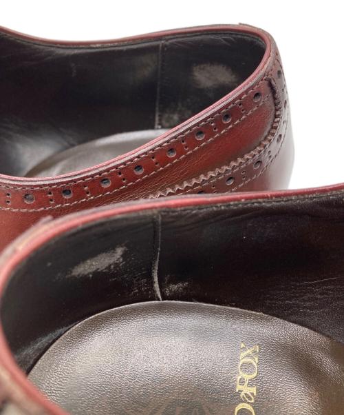 SHETLAND FOX（シェットランドフォックス）SHETLAND FOX (シェットランドフォックス) ドレスシューズ ブラウン サイズ:7 1/2の古着・服飾アイテム