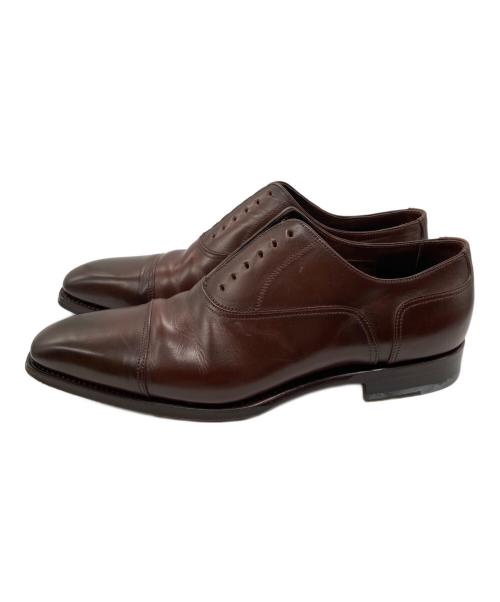 Santoni（サントーニ）Santoni (サントーニ) ドレスシューズ ブラウン サイズ:6.5の古着・服飾アイテム