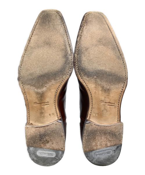 Santoni（サントーニ）Santoni (サントーニ) ドレスシューズ ブラウン サイズ:6.5の古着・服飾アイテム