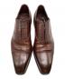 中古・古着 Santoni (サントーニ) ドレスシューズ ブラウン サイズ:6.5：12000円