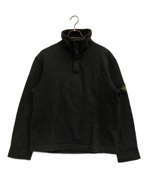 STONE ISLAND（ストーンアイランド）STONE ISLAND (ストーンアイランド) ハーフジップスウェット グリーン サイズ:Sの古着・服飾アイテム