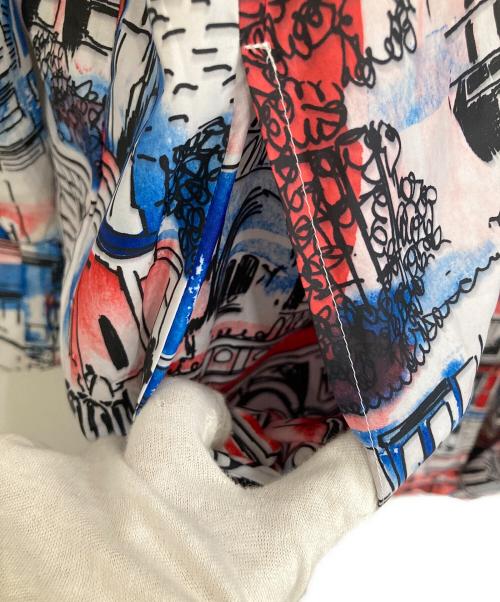 oh la vache（オー・ラバシュ！）oh la vache (オー・ラバシュ！) レインコート マルチカラー サイズ:Ｌの古着・服飾アイテム