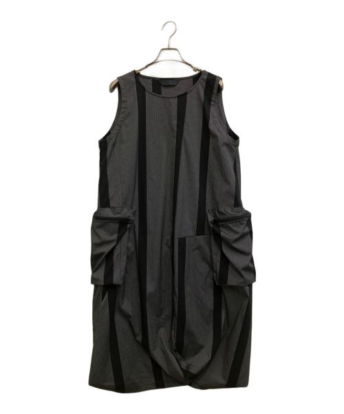 MOYURU（モユル）MOYURU (モユル) ノースリーブワンピース ブラック サイズ:Mの古着・服飾アイテム