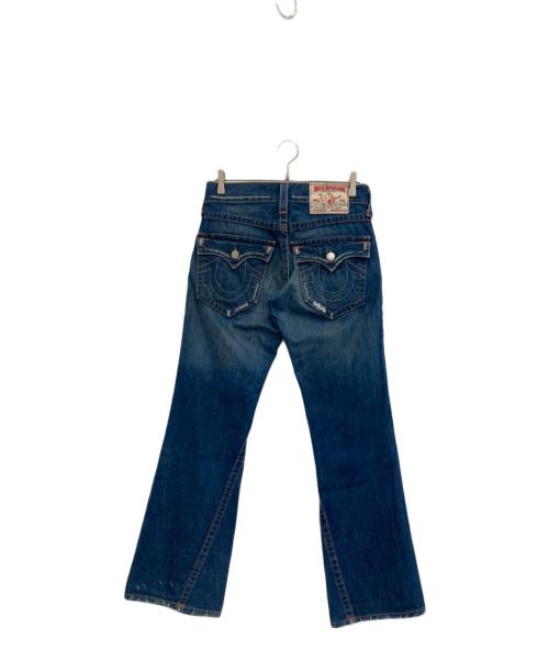 TRUE RELIGION（トゥルー レリジョン）TRUE RELIGION (トゥルー レリジョン) フレアデニムパンツ インディゴ サイズ:W28×L33の古着・服飾アイテム