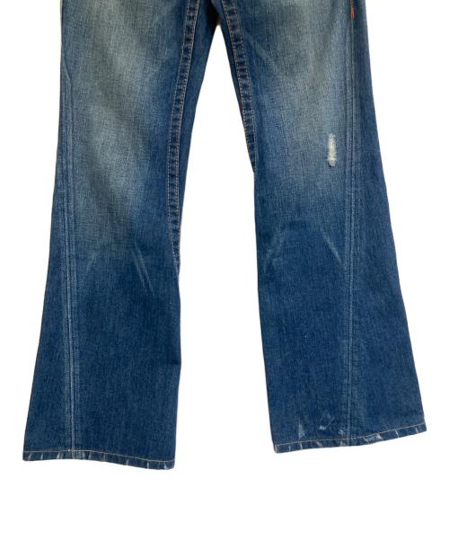 TRUE RELIGION（トゥルー レリジョン）TRUE RELIGION (トゥルー レリジョン) フレアデニムパンツ インディゴ サイズ:W28×L33の古着・服飾アイテム