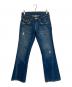 TRUE RELIGION（トゥルー レリジョン）の古着「フレアデニムパンツ」｜インディゴ