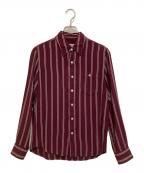 WACKO MARIAワコマリア）の古着「ストライプシャツ」｜レッド