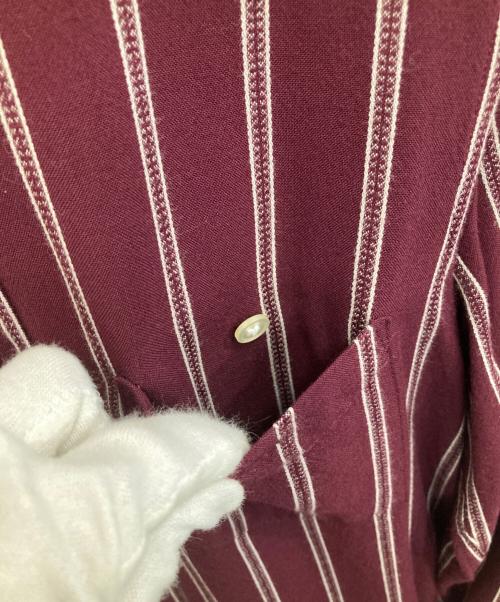 WACKO MARIA（ワコマリア）WACKO MARIA (ワコマリア) ストライプシャツ レッド サイズ:Ｓの古着・服飾アイテム