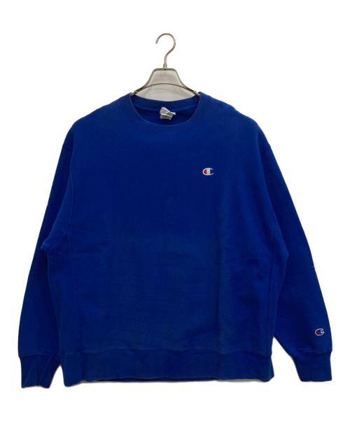Champion REVERSE WEAVE（チャンピオン リバース ウィーブ）Champion REVERSE WEAVE (チャンピオン リバース ウィーブ) スウェット ブルー サイズ:2XLの古着・服飾アイテム