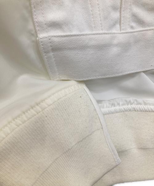 STUMBL（スタンブル）STUMBL (スタンブル) ハイブリッドニューデニムジャケット ホワイト サイズ:36の古着・服飾アイテム