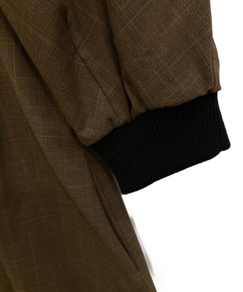 HART（ハート）Hart (ハート) 長袖ワンピース ブラウン サイズ:Fの古着・服飾アイテム