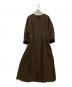 Hart（ハート）の古着「長袖ワンピース」｜ブラウン