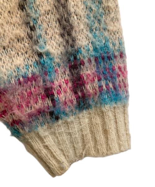 SUPREME（シュプリーム）Supreme (シュプリーム) Brushed Plaid Sweater アイボリー サイズ:XLの古着・服飾アイテム