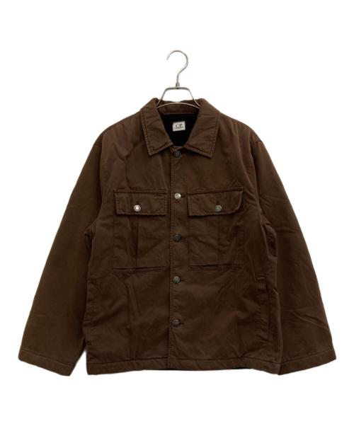 C.P COMPANY（シーピーカンパニー）C.P COMPANY (シーピーカンパニー) コットンジャケット ブラウン サイズ:44の古着・服飾アイテム