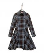 Vivienne Westwood RED LABELヴィヴィアンウエストウッドレッドレーベル）の古着「オーブ刺繍ワンピース」｜ブラウン