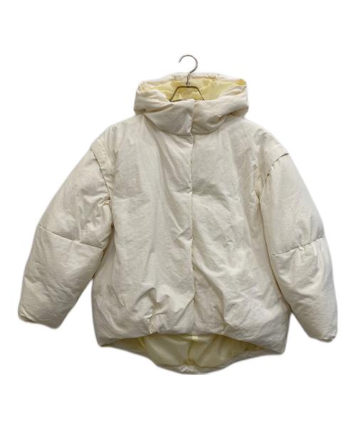 MARW UNITED ARROWS（マルゥ ユナイテッドアローズ）MARW UNITED ARROWS (マルゥ ユナイテッドアローズ) ダウンジャケット アイボリー サイズ:36の古着・服飾アイテム