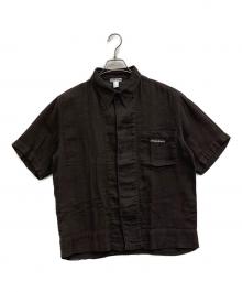 STONE ISLAND（ストーンアイランド）の古着「半袖シャツ」｜ブラウン