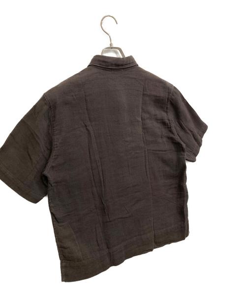 STONE ISLAND（ストーンアイランド）STONE ISLAND (ストーンアイランド) 半袖シャツ ブラウン サイズ:Sの古着・服飾アイテム