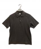 C.P COMPANYシーピーカンパニー）の古着「ポロシャツ」｜ブラウン