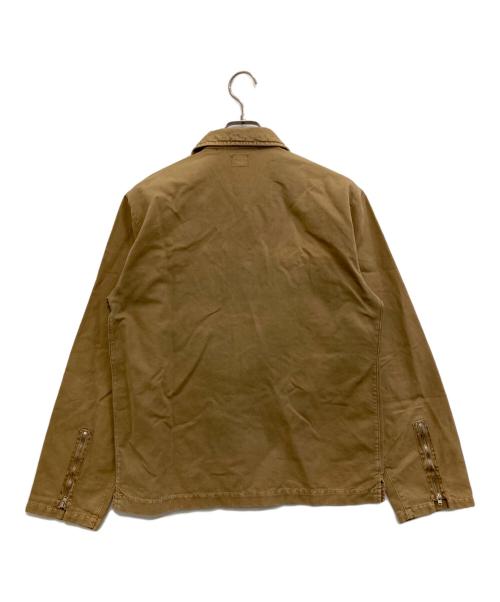 C.P COMPANY（シーピーカンパニー）C.P COMPANY (シーピーカンパニー) マルチジップシャツジャケット ブラウン サイズ:2の古着・服飾アイテム