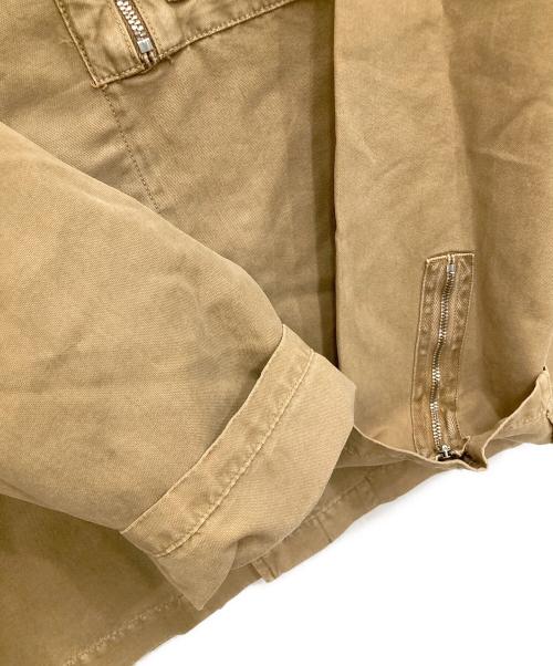 C.P COMPANY（シーピーカンパニー）C.P COMPANY (シーピーカンパニー) マルチジップシャツジャケット ブラウン サイズ:2の古着・服飾アイテム