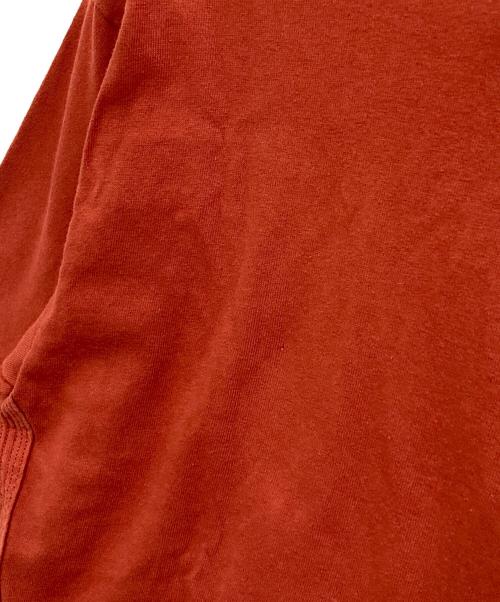 STONE ISLAND（ストーンアイランド）STONE ISLAND (ストーンアイランド) ハーフジップカットソー オレンジ サイズ:Ｓの古着・服飾アイテム