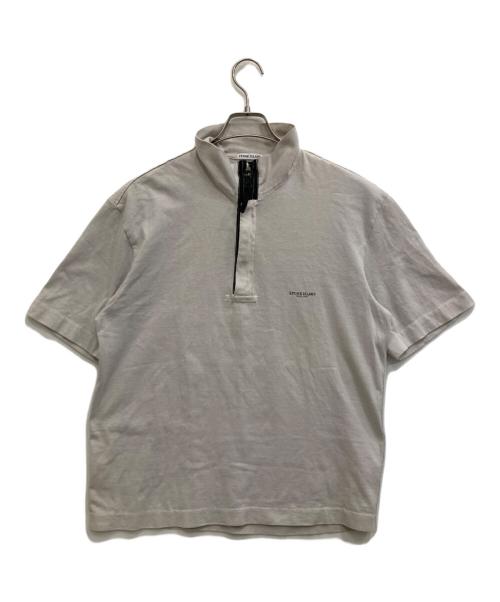 STONE ISLAND（ストーンアイランド）STONE ISLAND (ストーンアイランド) ハーフジップカットソー グレー サイズ:Mの古着・服飾アイテム