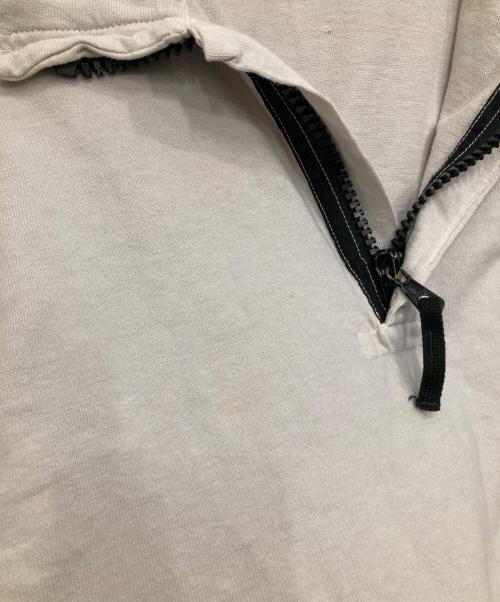STONE ISLAND（ストーンアイランド）STONE ISLAND (ストーンアイランド) ハーフジップカットソー グレー サイズ:Mの古着・服飾アイテム