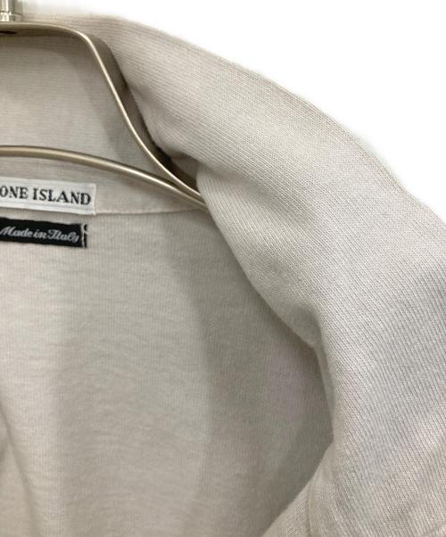 STONE ISLAND（ストーンアイランド）STONE ISLAND (ストーンアイランド) ハーフジップカットソー グレー サイズ:Mの古着・服飾アイテム