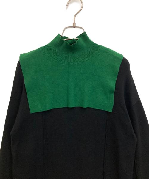 UN3D.（アンスリード）UN3D. (アンスリード) ニットワンピース ブラック サイズ:36の古着・服飾アイテム