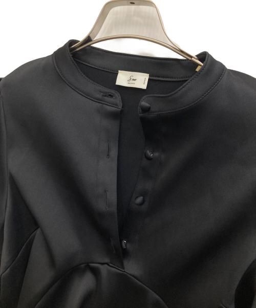 Sono（ソーノ）Sono (ソーノ) 長袖ブラウス ブラック サイズ:2の古着・服飾アイテム