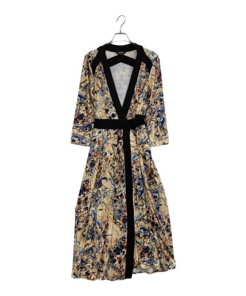 CORCOVADO（コルコバード）CORCOVADO (コルコバード) 長袖ワンピース マルチカラー サイズ:Mの古着・服飾アイテム