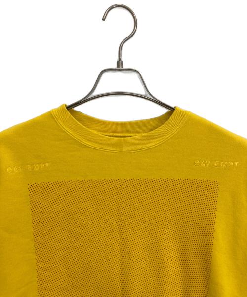 C.E（シーイー）C.E (シーイー) OVERDYE AS T-VERT CREW NECK イエロー サイズ:Lの古着・服飾アイテム