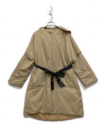 Gypsohila（ジプソフィア）の古着「中綿コート」｜ベージュ