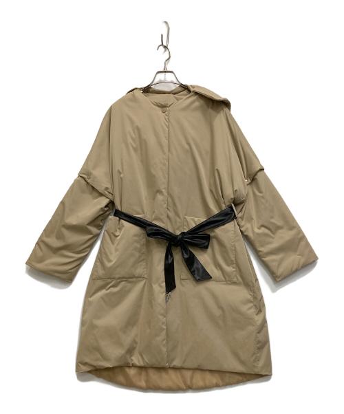 Gypsohila（ジプソフィア）Gypsohila (ジプソフィア) 中綿コート ベージュ サイズ:FREEの古着・服飾アイテム