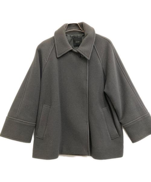 Spick and Span（スピックアンドスパン）Spick and Span (スピックアンドスパン) ステンカラーショートコート グレー サイズ:38の古着・服飾アイテム