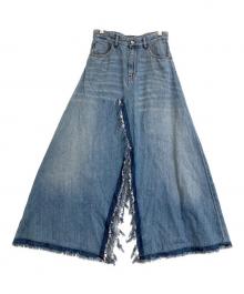 MM6 Maison Margiela（エムエムシックスメゾンマルジェラ）の古着「デニムスカート」｜インディゴ