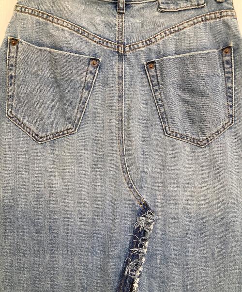 MM6 Maison Margiela（エムエムシックスメゾンマルジェラ）MM6 Maison Margiela (エムエムシックスメゾンマルジェラ) デニムスカート インディゴ サイズ:38の古着・服飾アイテム