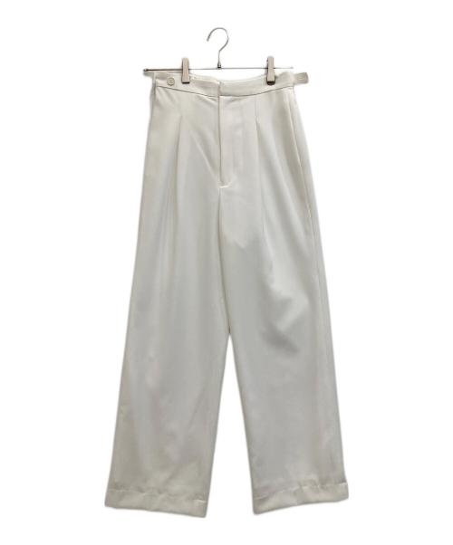 HYEON（ヘヨン）HYEON (ヘヨン) パンツ ホワイト サイズ:-の古着・服飾アイテム