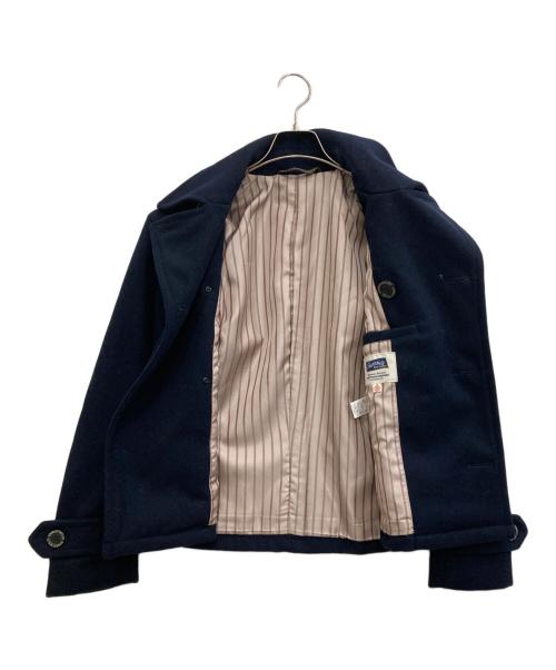 Pherrow's（フェローズ）Pherrow's (フェローズ) スタンドカラーPコート ネイビー サイズ:Sの古着・服飾アイテム