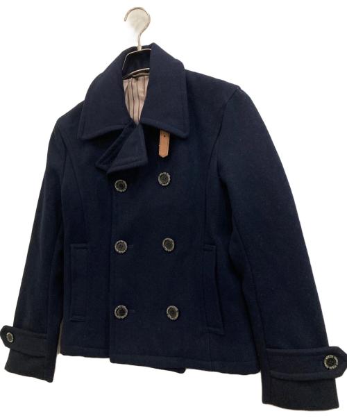 Pherrow's（フェローズ）Pherrow's (フェローズ) スタンドカラーPコート ネイビー サイズ:Sの古着・服飾アイテム