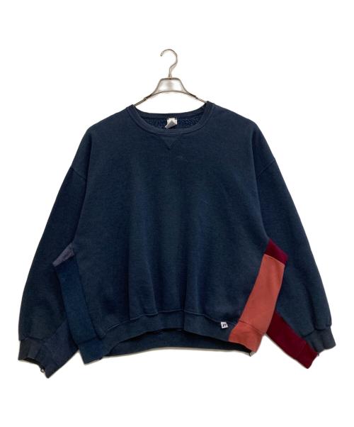 RUSSELL ATHLETIC（ラッセルアスレチック）RUSSELL ATHLETIC (ラッセルアスレチック) dawn (ドーン) 前Vスウェット ネイビー サイズ:XXLの古着・服飾アイテム