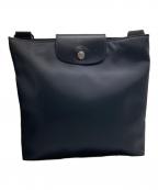 LONGCHAMPロンシャン）の古着「ショルダーバッグ」｜ブラック